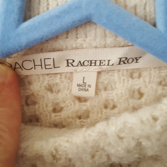 🌙Rachel Roy Mock Neck Hi Low Sweater - Picture 2 of 9